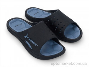 Шльопанці чоловічі 83632-BM434 Rider чорний  оптом от Optomarket