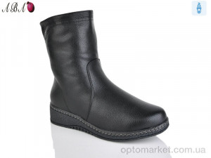 Черевики жіночі 839 Leguzaza чорний  оптом от Optomarket