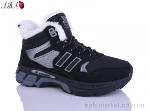 Кросівки жіночі 84-19 Xifa чорний оптом от Optomarket