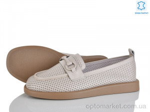 Туфлі жіночі 8493-45 Starscene бежевий  оптом от Optomarket