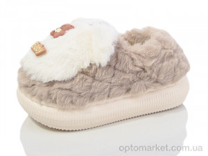 Капці дитячі 855-16 Luck Line бежевий  оптом от Optomarket