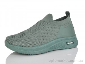 Кросівки жіночі 86-3 MaiNeLin зелений  оптом от Optomarket
