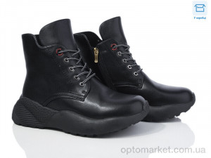 Черевики жіночі 865-2 FG чорний  оптом от Optomarket