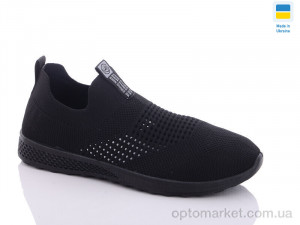 Кросівки чоловічі 8720-3 Swin чорний оптом от Optomarket