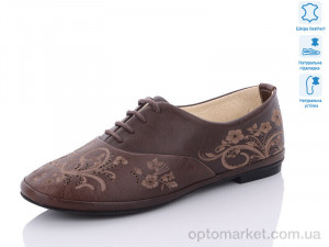 Туфлі жіночі 88-111 (16) Sherlock Soon коричневий  оптом от Optomarket