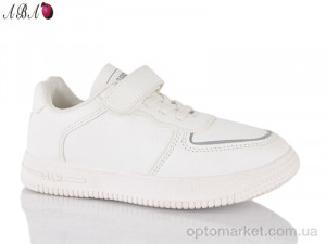 Кросівки дитячі 88-115-1 Aba білий  оптом от Optomarket