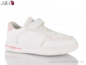 Кросівки дитячі 88-115-3 Aba білий  оптом от Optomarket