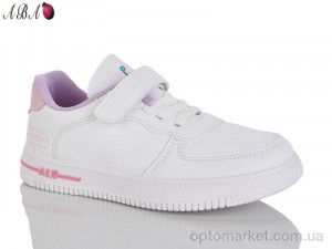 Кросівки дитячі 88-135-3 Aba білий оптом от Optomarket