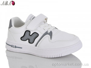 Кросівки дитячі 88-142-6 Aba білий  оптом от Optomarket