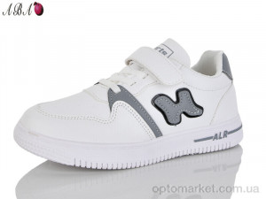 Кросівки дитячі 88-143-6 Aba білий  оптом от Optomarket