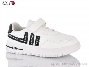 Кросівки дитячі 88-145-3 Aba білий  оптом от Optomarket