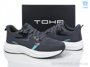 Кросівки чоловічі 8802 d.grey TOHA сірий  оптом от Optomarket