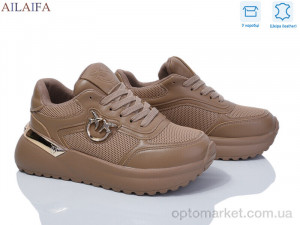 Кросівки жіночі 8827-5 Aelida коричневий  оптом от Optomarket