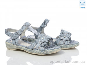 Босоніжки дитячі 8868-27 l.blue VIP блакитний  оптом от Optomarket