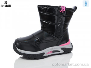 Дутики дитячі 8870-5D Башили чорний  оптом от Optomarket