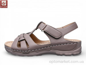 Босоніжки жіночі 8883-6 WSMR коричневий  оптом от Optomarket