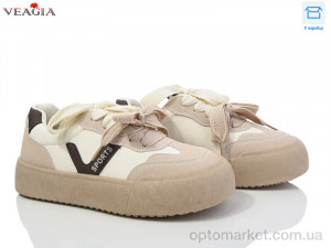 Кросівки жіночі 8902-1 FAN бежевий  оптом от Optomarket