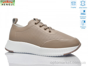 Кросівки жіночі 895-2 Hengji коричневий  оптом от Optomarket