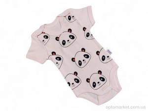 Боді дитячі 897 персиковий Demirdag Kids рожевий  оптом от Optomarket