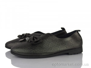 Туфлі жіночі 9-86 Fuguiyun чорний  оптом от Optomarket