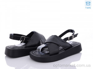 Босоніжки жіночі 9008-1 Gollmony чорний  оптом от Optomarket