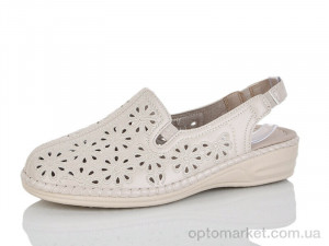 Босоніжки жіночі 901-2 Baodaogongzhu бежевий оптом от Optomarket