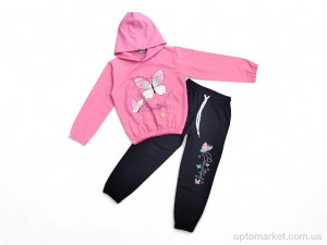 Комплекти дитячі дитячі 9022 рожевий батнік-штани CITCIT Kids рожевий  оптом от Optomarket