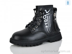 Черевики дитячі 905 black KEWK чорний  оптом от Optomarket