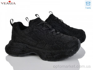 Кросівки жіночі 908-1 Veagia чорний  оптом от Optomarket