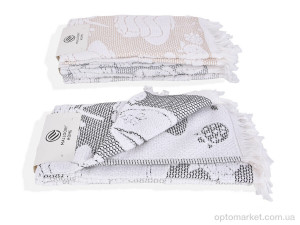 Рушник унісекс 9155 (12001) mix 40x60см Malloory Home мікс  оптом от Optomarket