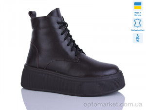 Черевики жіночі 92 шокол.к. зима Sali коричневий  оптом от Optomarket