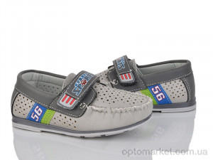 Туфлі дитячі 9212-9 Y.Top сірий  оптом от Optomarket