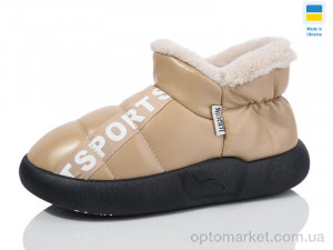 Капці жіночі 928-16 Luck Line бежевий  оптом от Optomarket