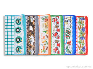 Рушник унісекс 9407 (12190) 40x60см mix Malloory Home мікс  оптом от Optomarket