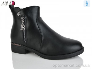 Черевики жіночі 95-10 Aba чорний  оптом от Optomarket