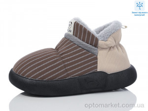 Капці жіночі 951-2 Luck Line коричневий  оптом от Optomarket