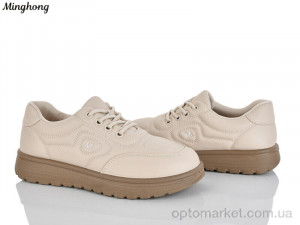 Кросівки жіночі 965-2 Minghong бежевий оптом от Optomarket