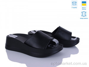 Шльопанці жіночі 96502-2A Ailinda чорний оптом от Optomarket