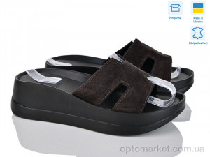 Шльопанці жіночі 96506B-55 Ailinda коричневий  оптом от Optomarket