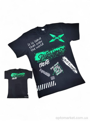 Футболка дитячі 9718 чорний Real Kids чорний  оптом от Optomarket