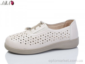 Туфлі жіночі 977 Jiao Li Mei бежевий  оптом от Optomarket