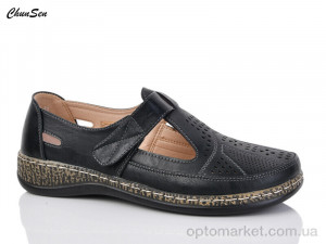 Туфлі жіночі 9775-1 Chunsen чорний  оптом от Optomarket