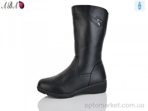 Чоботи жіночі 984 Aba чорний  оптом от Optomarket