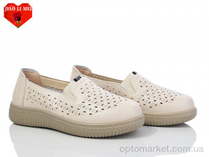 Туфлі жіночі 986 Jiao Li Mei бежевий  оптом от Optomarket