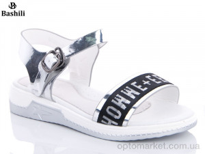 Босоніжки дитячі 9G201-3 Башили срібний  оптом от Optomarket