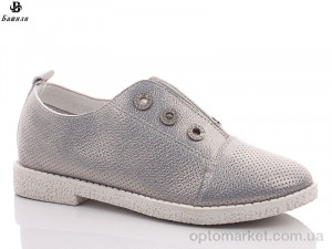 Туфлі жіночі 9YJ208-2 Башили срібний оптом от Optomarket