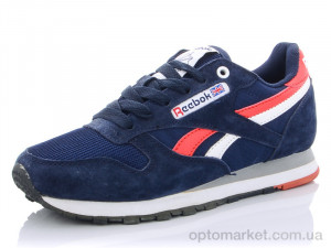 Кроссовки женские B373-4 Reebok синий  оптом от Optomarket