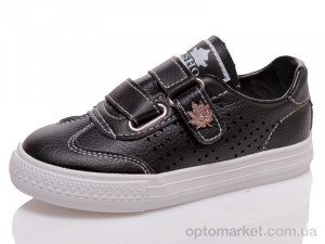 Кеды детские BBS B6335 black BBS черный оптом от Optomarket
