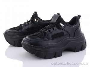 Кроссовки мужчины D3573-1 Dino Albat черный  оптом от Optomarket