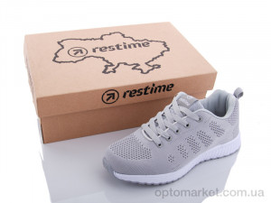 Кроссовки женские EWL20720 grey-white Restime серый  оптом от Optomarket
